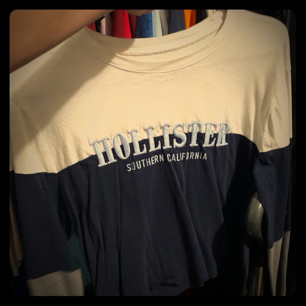Hollister crop long sleeve